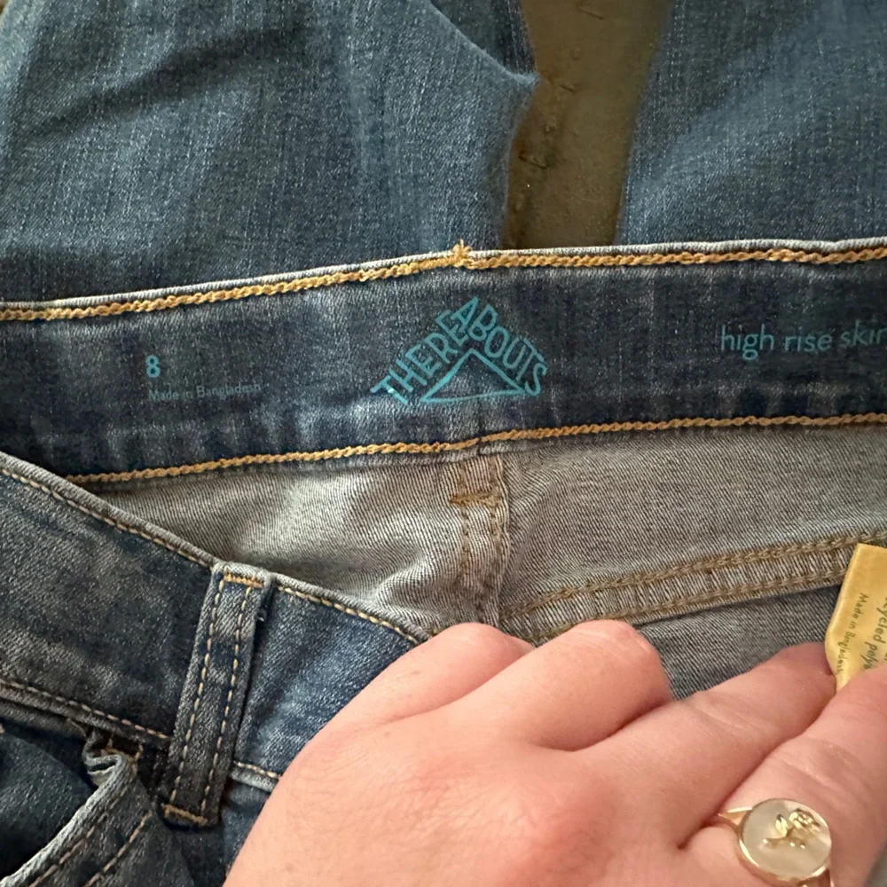 Girl’s Thereabouts High Rise Rippes Skinny Jeans - Picture 4 of 5
